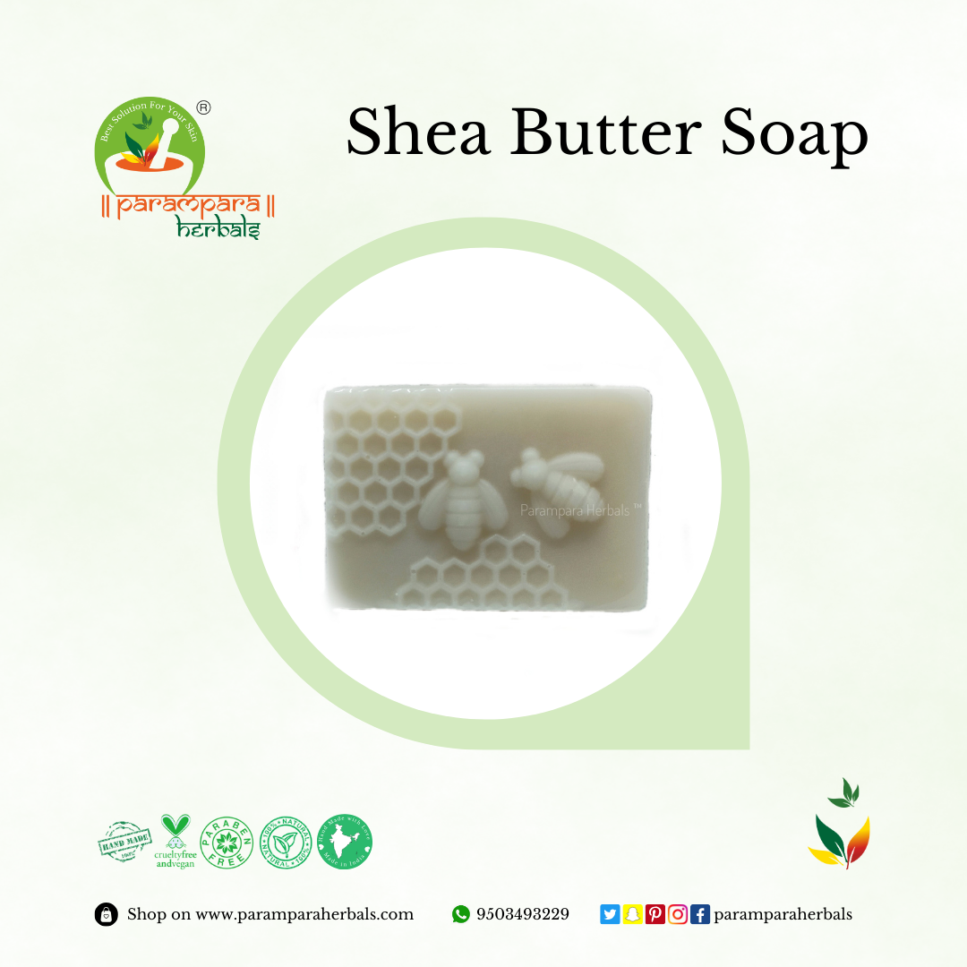 Shea-Butter-Soap-Parampara-Herbals-For-Dry-Skin-Type