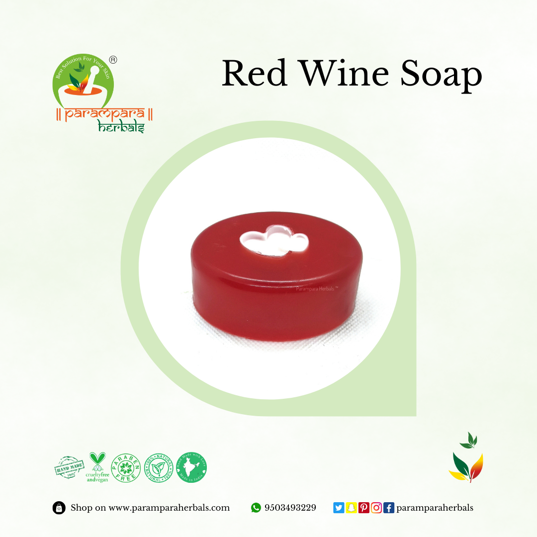 Red-Wine-Soap-Parampara-Herbals-For-Normal-and-All-Skin-Type